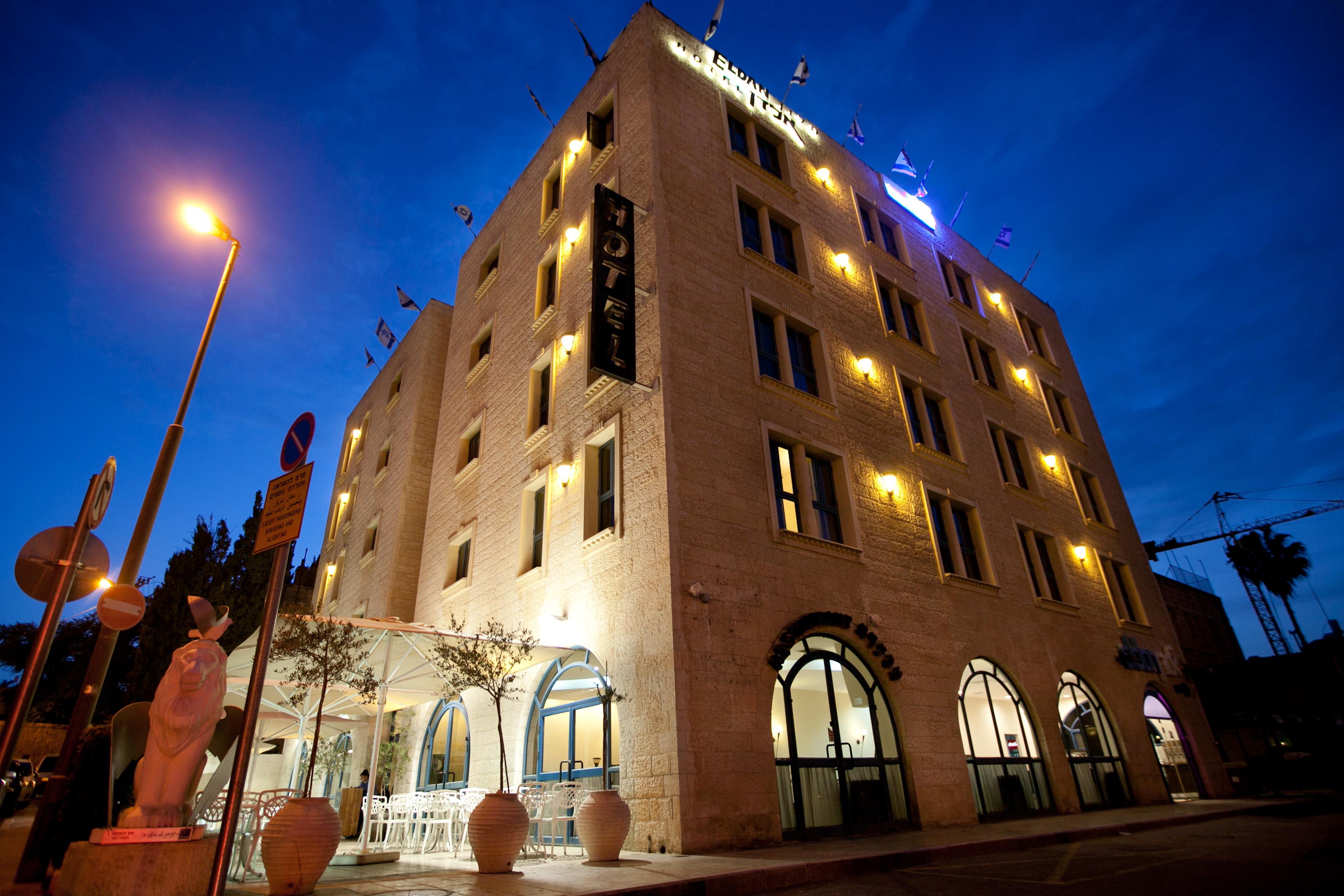 Eldan Hotel Jerusalem Exterior foto